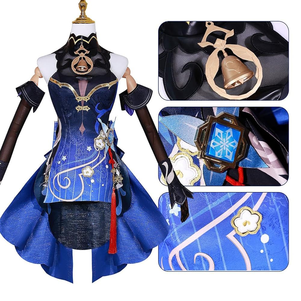 原神 傾奇者 コスプレ フルセット Amazon.co.jp: 原神 げんしん 申鶴 コスプレ衣装 海灯祭
